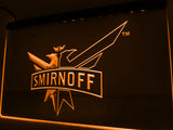 FREE Smirnoff Vodka Wine Beer Bar LED Sign - Orange - TheLedHeroes