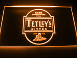 FREE Tetley's Brewery LED Sign - Orange - TheLedHeroes