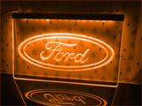 FREE Ford LED Sign - Orange - TheLedHeroes