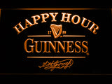 FREE Guinness Happy Hour LED Sign - Orange - TheLedHeroes