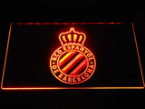 FREE RCD Espanyol LED Sign - Orange - TheLedHeroes