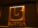 FREE Burton Snowboarding LED Sign - Orange - TheLedHeroes