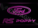 FREE Ford RS Poppy LED Sign - Purple - TheLedHeroes