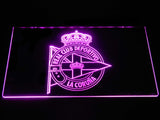 Deportivo de La Coruña LED Sign - Purple - TheLedHeroes