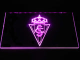 FREE Sporting de Gijón LED Sign - Purple - TheLedHeroes