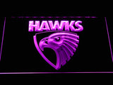 FREE Hawthorn Football Club LED Sign - Purple - TheLedHeroes
