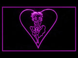 FREE Betty Boop 2 LED Sign - Purple - TheLedHeroes