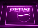 FREE Pepsi Cola Logo Drink Decor LED Sign - Purple - TheLedHeroes