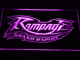 FREE Grand Rapids Rampage LED Sign - Purple - TheLedHeroes