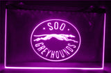 FREE Soo Greyhound LED Sign - Purple - TheLedHeroes