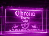 FREE Corona Extra (2) LED Sign - Purple - TheLedHeroes
