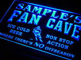 Hockey Fan Cave Name Personalized Custom LED Sign -  - TheLedHeroes