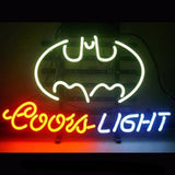 Coors Light Batman Neon Bulbs Sign 17x14 -  - TheLedHeroes