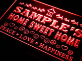 Home Sweet Home Name Personalized Custom LED Sign -  - TheLedHeroes