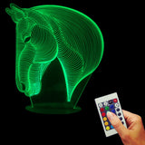 Horse 3D LED LAMP -  - TheLedHeroes