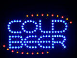 FREE COLD BEER Bar OPEN LED Sign 16