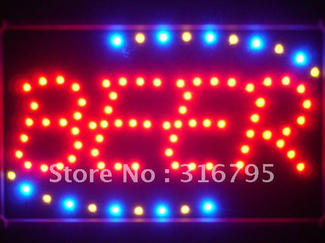 Beer Bar LED Sign WhiteBoard -  - TheLedHeroes