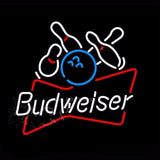 Budweiser Bowling Ball Neon Bulbs Sign 17x14 -  - TheLedHeroes