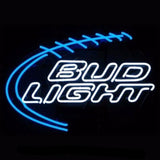 Bud Light Football Neon Bulbs Sign 28x20 -  - TheLedHeroes
