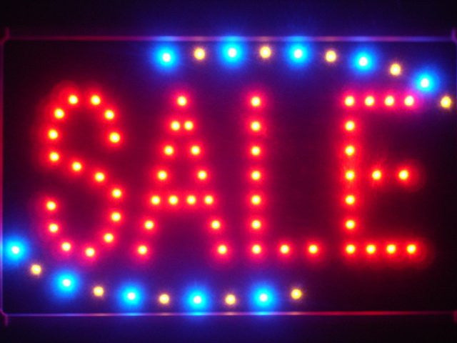 Sale Shop Discount LED Sign WhiteBoard -  - TheLedHeroes