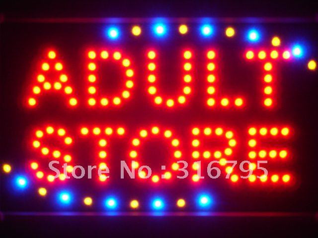 Adult Store Shop Sign WhiteBoard -  - TheLedHeroes