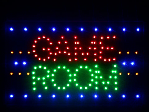 FREE Game Room LED Sign 16" x 10" -  - TheLedHeroes