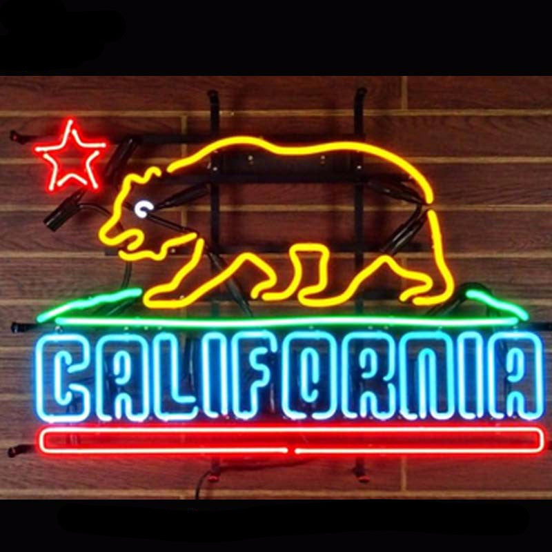 California Neon Bulbs Sign 30x24 -  - TheLedHeroes