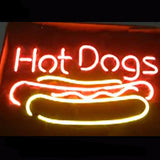 Hot Dogs Neon Bulbs Sign 17X14 -  - TheLedHeroes