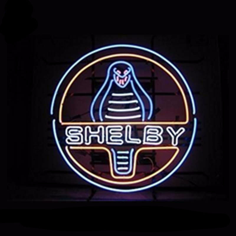 Shelby Neon Bulbs Sign 18x18 -  - TheLedHeroes