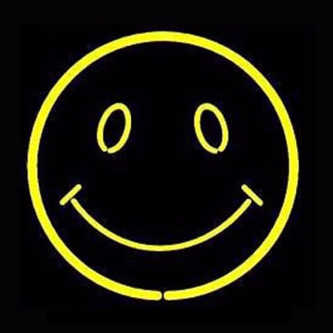 Smiling Face Neon Bulbs Sign 17X14 -  - TheLedHeroes