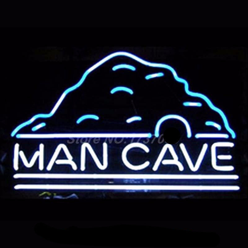 Man Cave Sign Neon Bulbs Sign 17x14 -  - TheLedHeroes