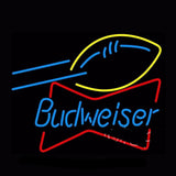 Budweiser Football Neon Bulbs Sign 20x24 -  - TheLedHeroes