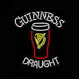 Guinness Draught 2 Neon Bulbs Sign 24x27 -  - TheLedHeroes