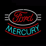 Ford Mercury Neon Bulbs Sign 17x14 -  - TheLedHeroes