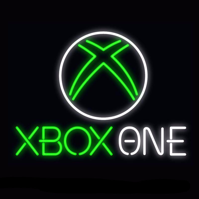 Xbox One Neon Bulbs Sign 24x31 -  - TheLedHeroes