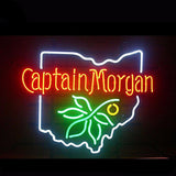 Captain Morgan Neon Bulbs Sign 19x15 -  - TheLedHeroes