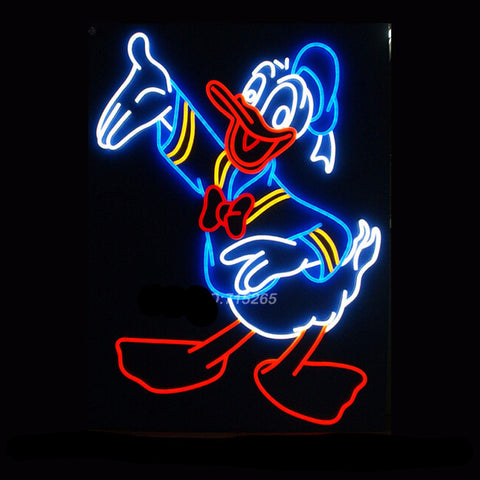 Donald Duck Neon Bulbs Sign 24x20 -  - TheLedHeroes