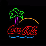 CocaCola Sunset Neon Bulbs Sign 17x17 -  - TheLedHeroes