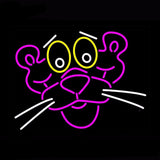 Pink Panther Face Neon Bulbs Sign 24x31 -  - TheLedHeroes