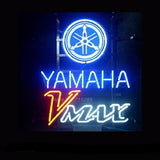 Yamaha V Max Neon Bulbs Sign 19x15 -  - TheLedHeroes