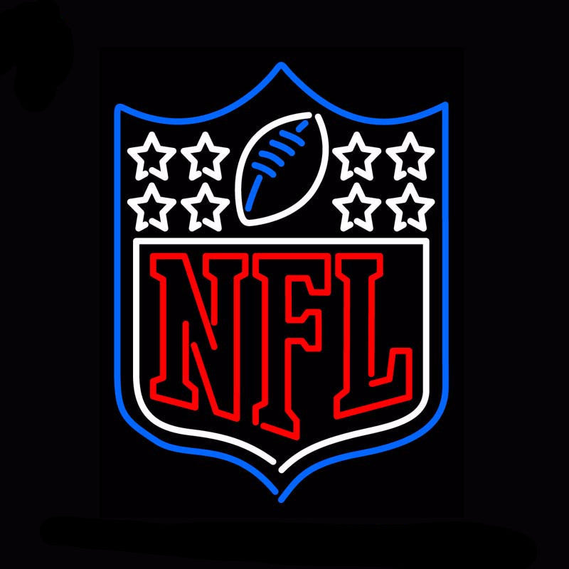 NFL Logo Neon Bulbs Sign 30x24 -  - TheLedHeroes