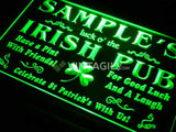 Luck o' the Irish Pub Name Personalized Custom LED Sign -  - TheLedHeroes
