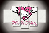 Hello Kitty 5 Pcs Wall Canvas -  - TheLedHeroes