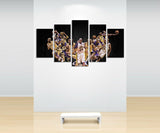 Basket-Ball Kobe Bryant 5 Pcs Wall Canvas -  - TheLedHeroes