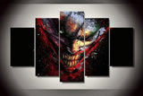 Joker Batman comics 5 Pcs Wall Canvas -  - TheLedHeroes