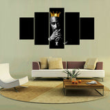 Tupac Shakur 5 Pcs Wall Canvas -  - TheLedHeroes
