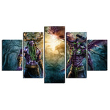 World of Warcraft 2 - 5 Pcs Wall Canvas -  - TheLedHeroes