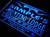 Hunting Lodge Firearms Name Personalized Custom LED Sign -  - TheLedHeroes