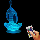 Yoga 3D LED LAMP -  - TheLedHeroes