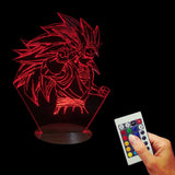 Dragon Ball Z Super Saiyan Goku 3D LED LAMP -  - TheLedHeroes